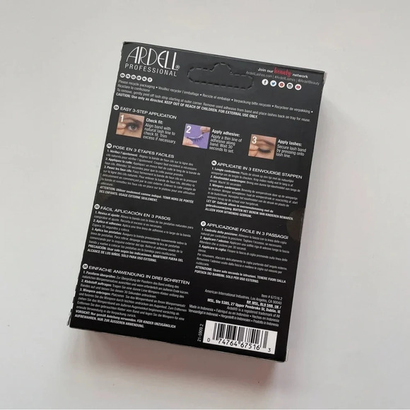 🆕 Ardell Wispies False Eyelashes The Original Feathered Lash with Invisiband - Picture 6 of 6